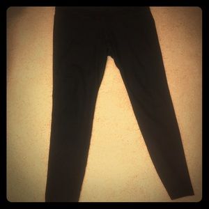 Under Armour Ankle Length Black Cotton Leggings
